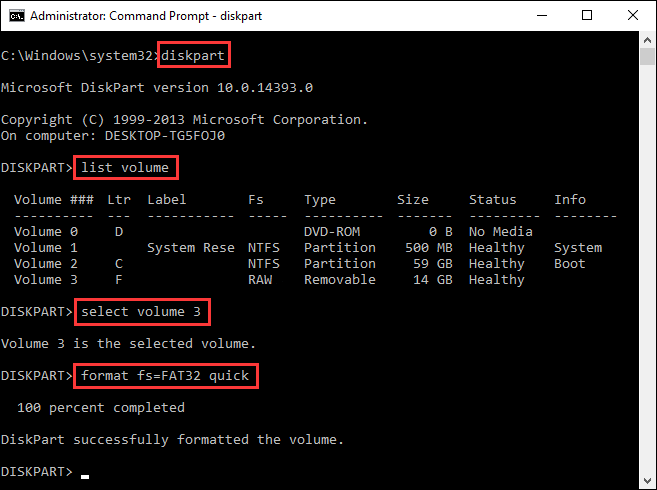 Επιδιόρθωση Το CHKDSK δεν είναι διαθέσιμο για ακατέργαστες μονάδες δίσκου στα Windows