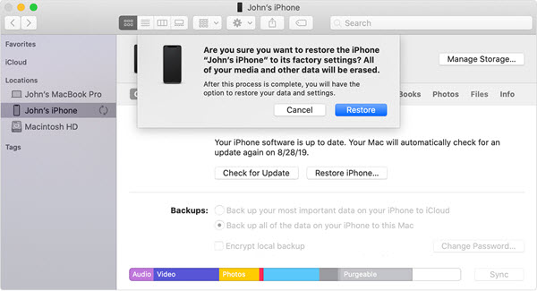 How to Reset Locked iPhone or iPad without Password