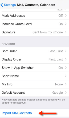 How to Transfer Contacts from Sony Xperia to iPhone
